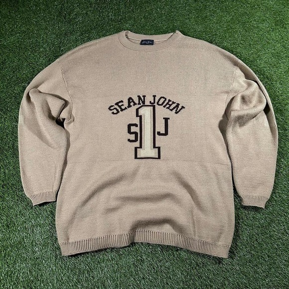 Vintage Y2K Sean John Knitted Sweater - Picture 1 of 4